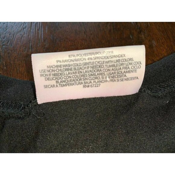 Bobbie Brooks Ladies Tiger Tee Shirt Cap Sleeves Black Background Large - Picture 10 of 11